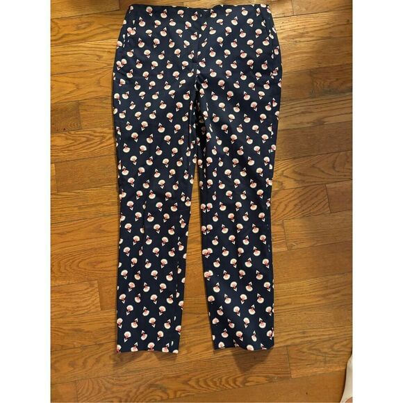 Boden Ledbury Blossom Print High Rise Pants - Picture 1 of 4